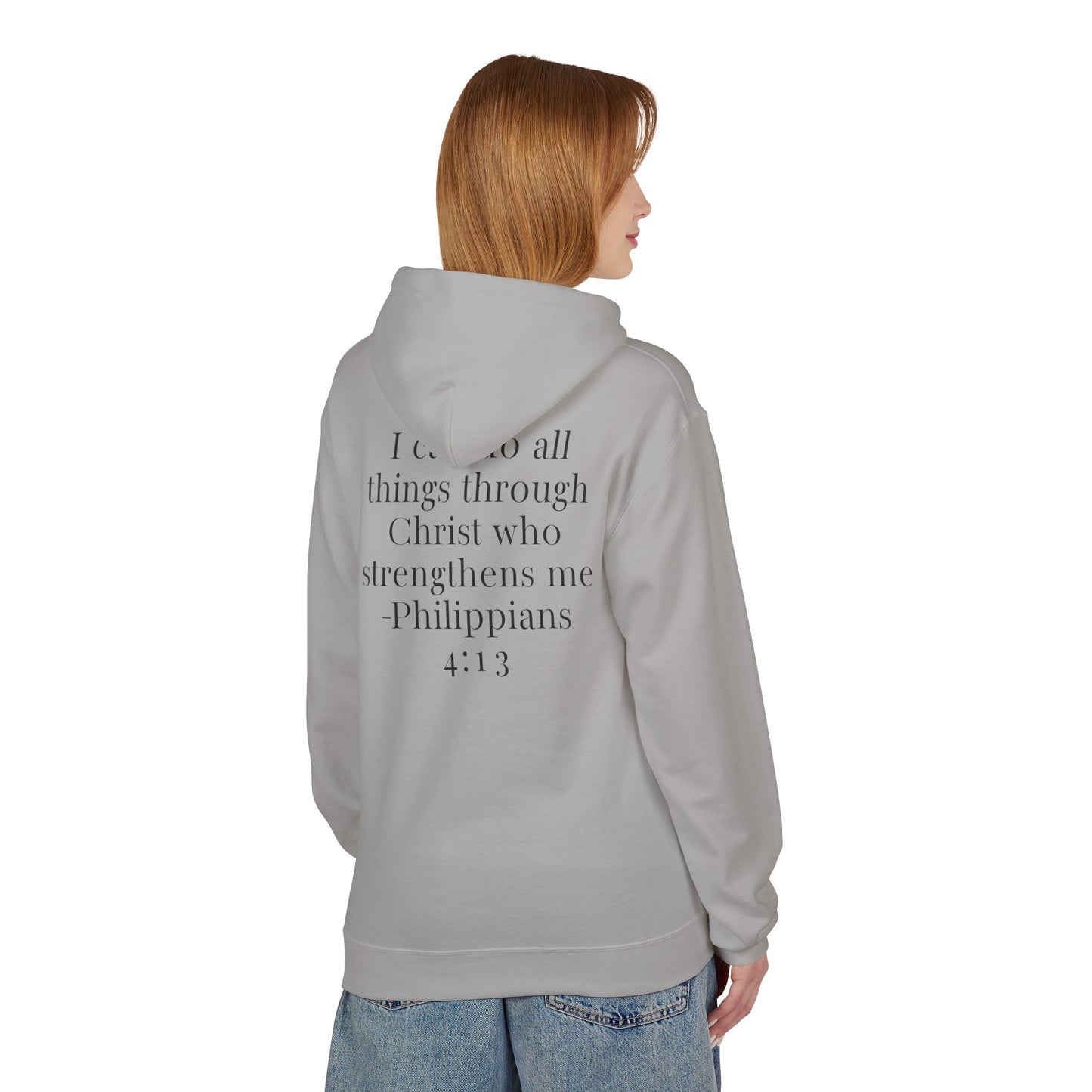 Fleece Hoodie Philippians 4:13