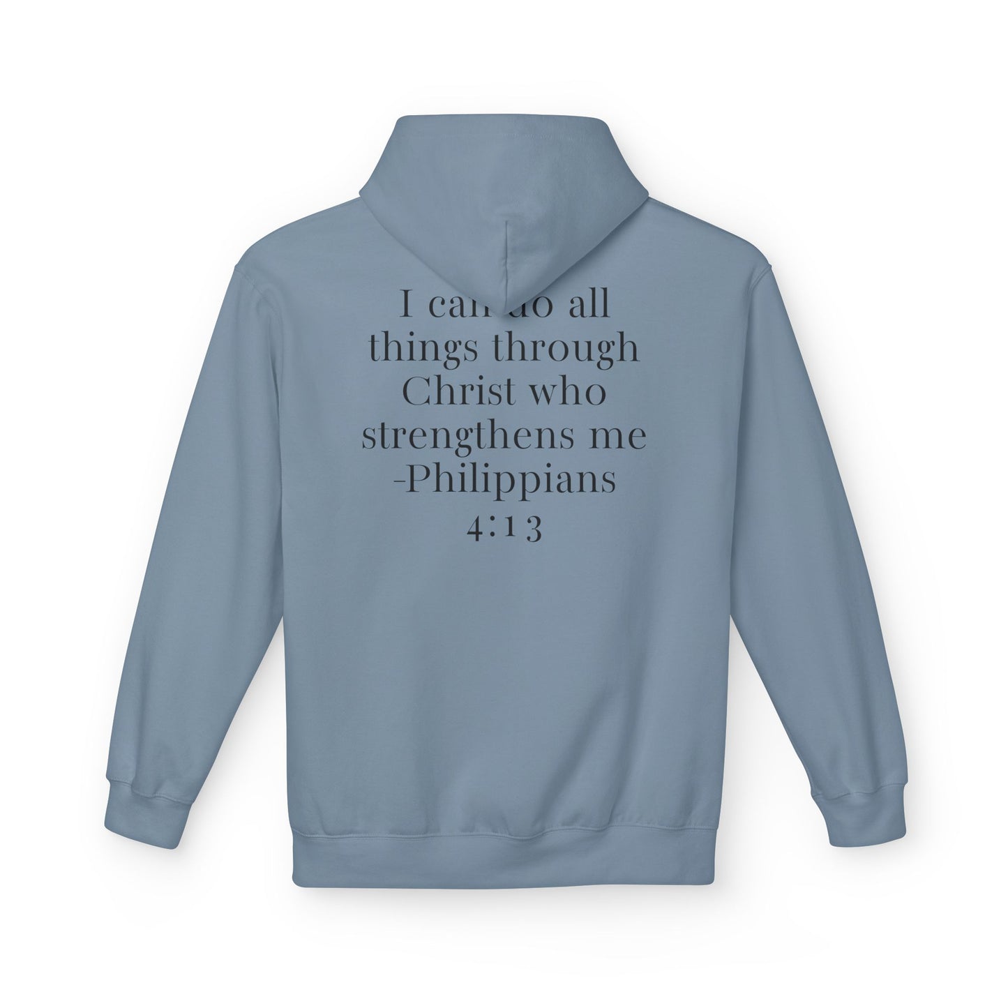 Fleece Hoodie Philippians 4:13