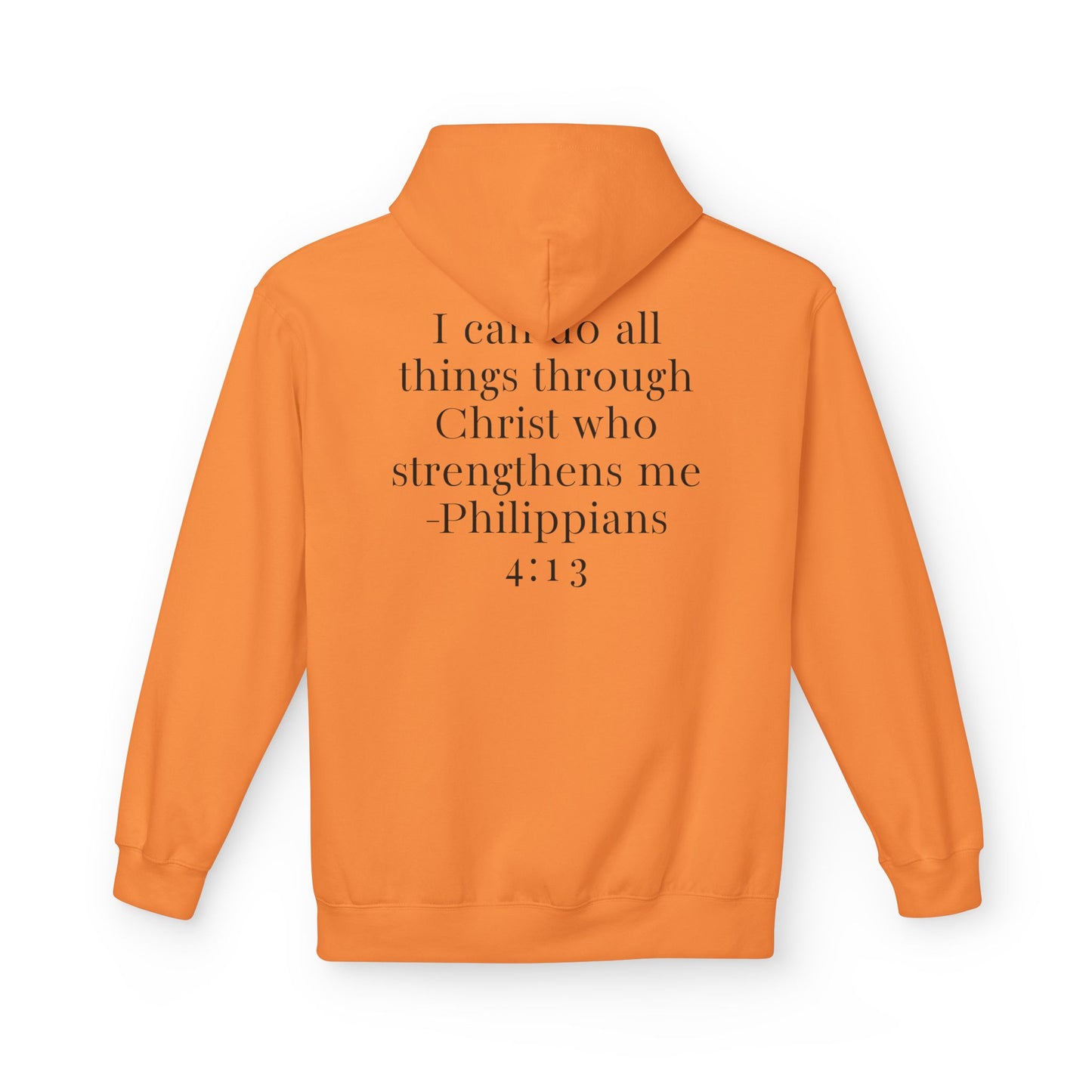 Fleece Hoodie Philippians 4:13