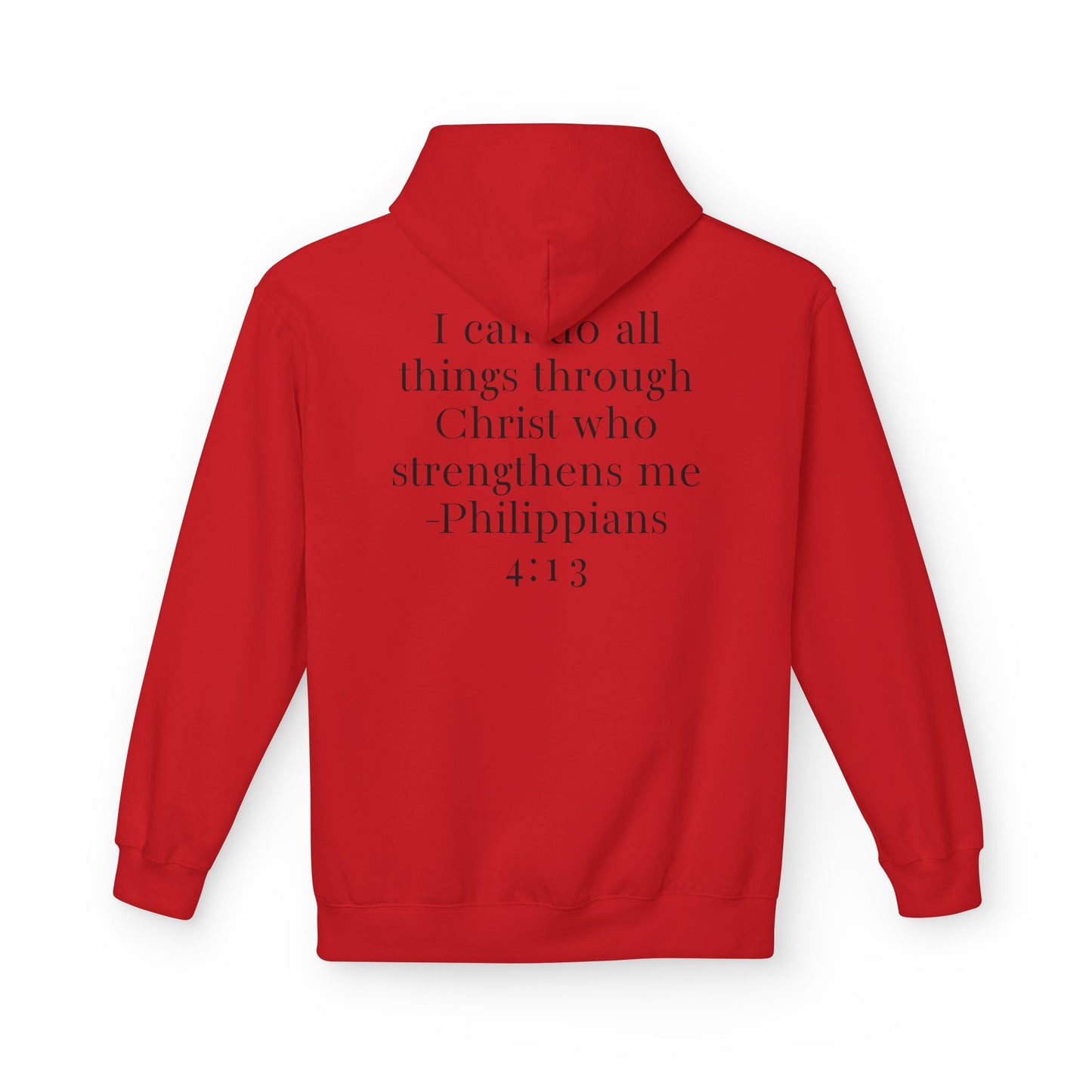 Fleece Hoodie Philippians 4:13