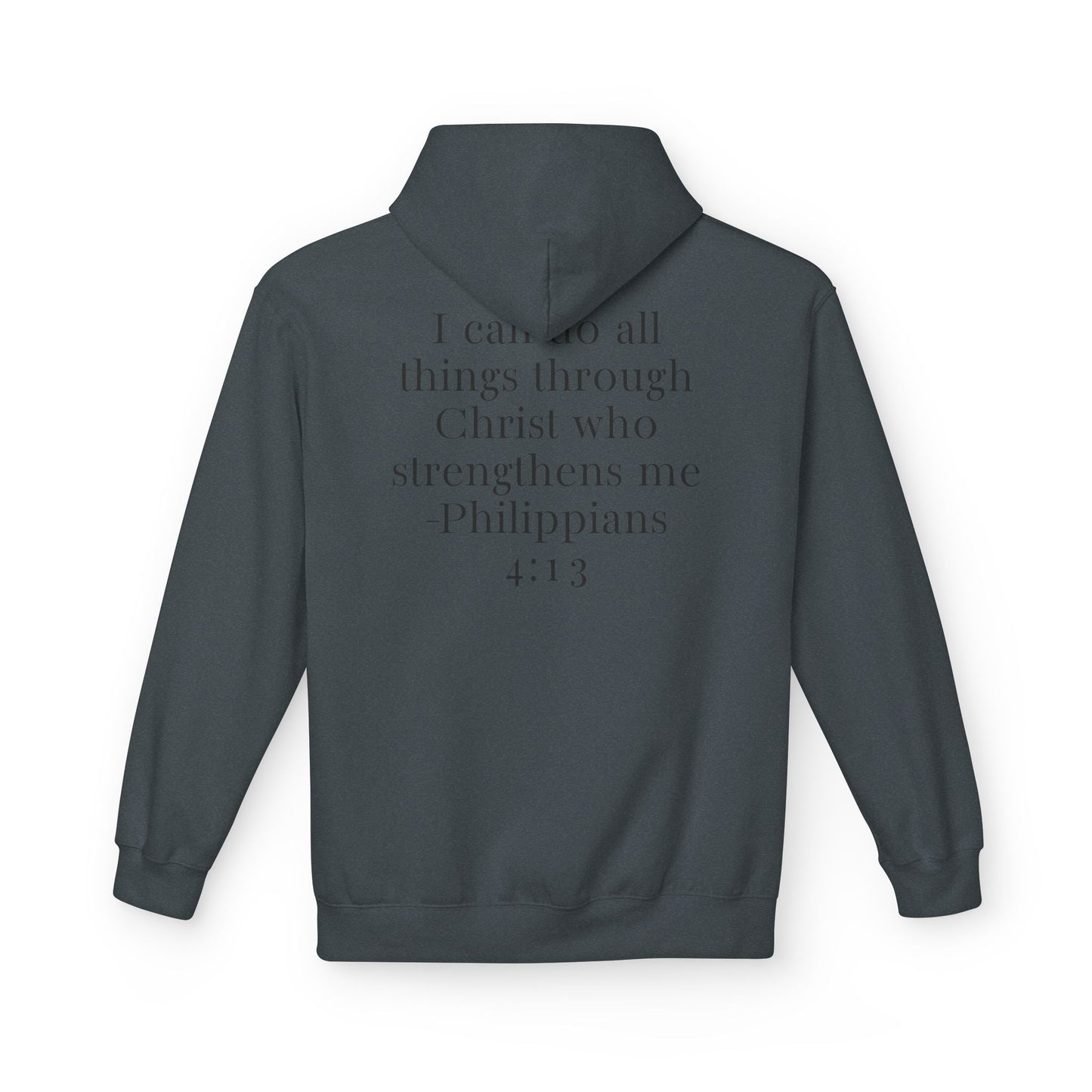 Fleece Hoodie Philippians 4:13